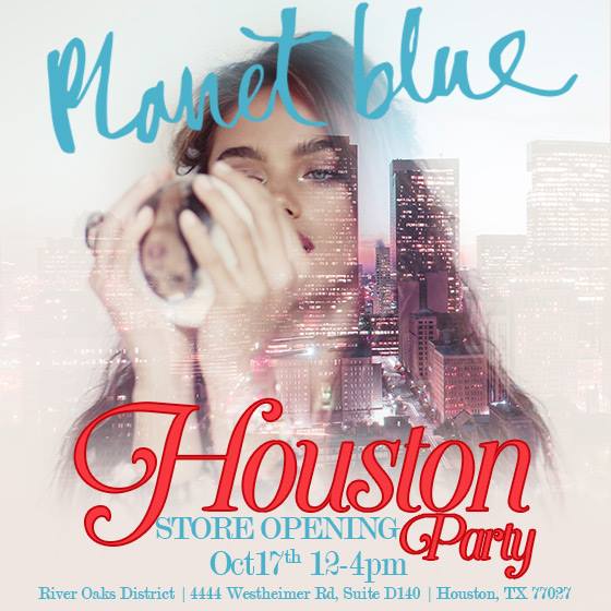 Planet Blue Houston Store Opening Party
