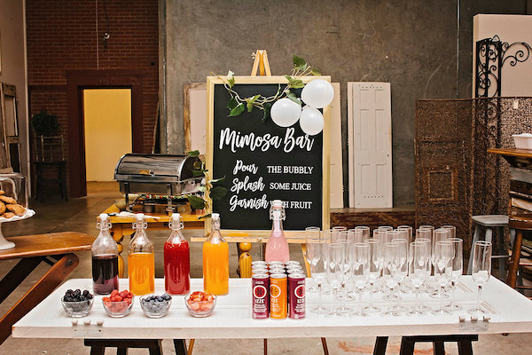 Dallas Wine and Design Mimosa Bar