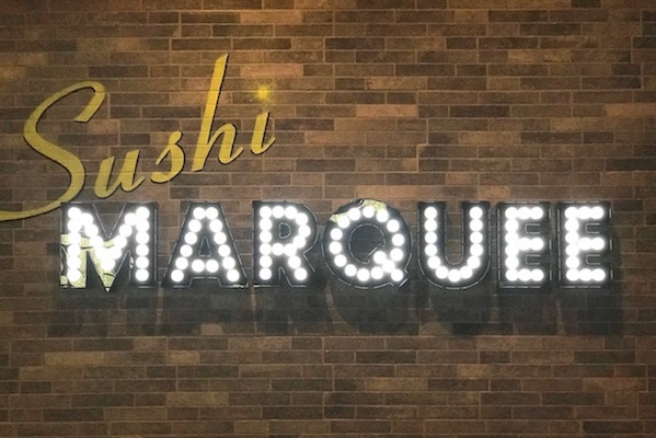 Sushi Marquee Interior Logo