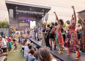 Juneteenth Fashion Show at Legacy West 2022