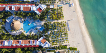 Viva Azteca Resort Aerial View Playa Del Carmen Mexico