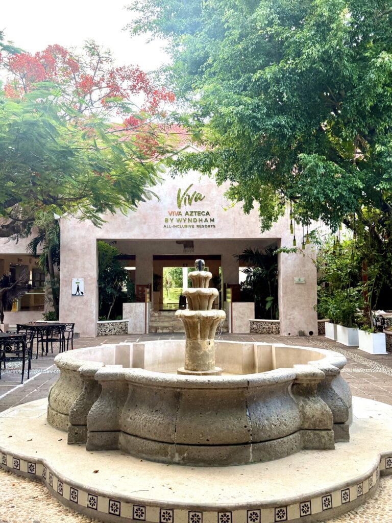 Viva Azteca Patio, Playa Del Carmen, Mexico