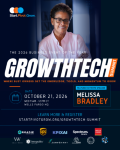 GrowthTech Summit 2026 Flyer featuring Melissa Bradley